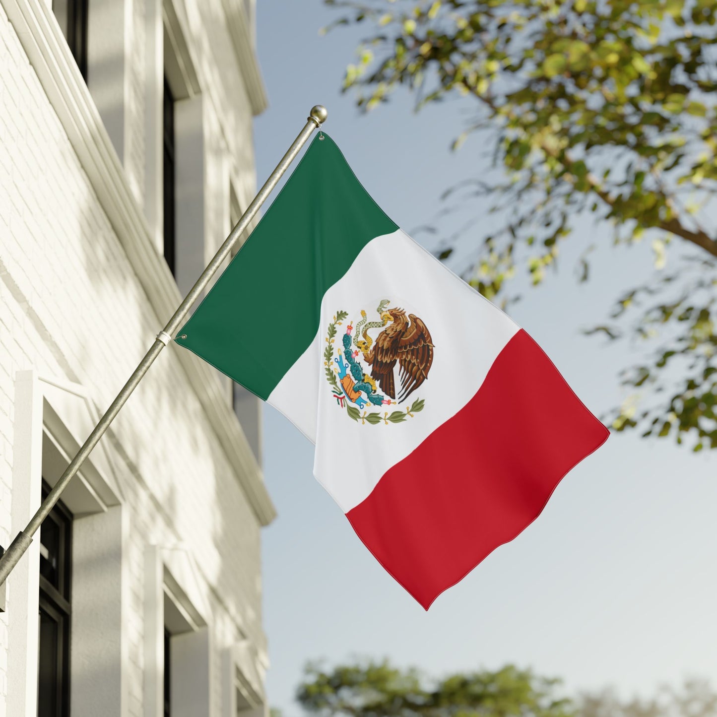 Mexican Double-Sided Flag, Vibrant Home Decor, Outdoor Party Decoration, Holiday Celebration, Festive Gift