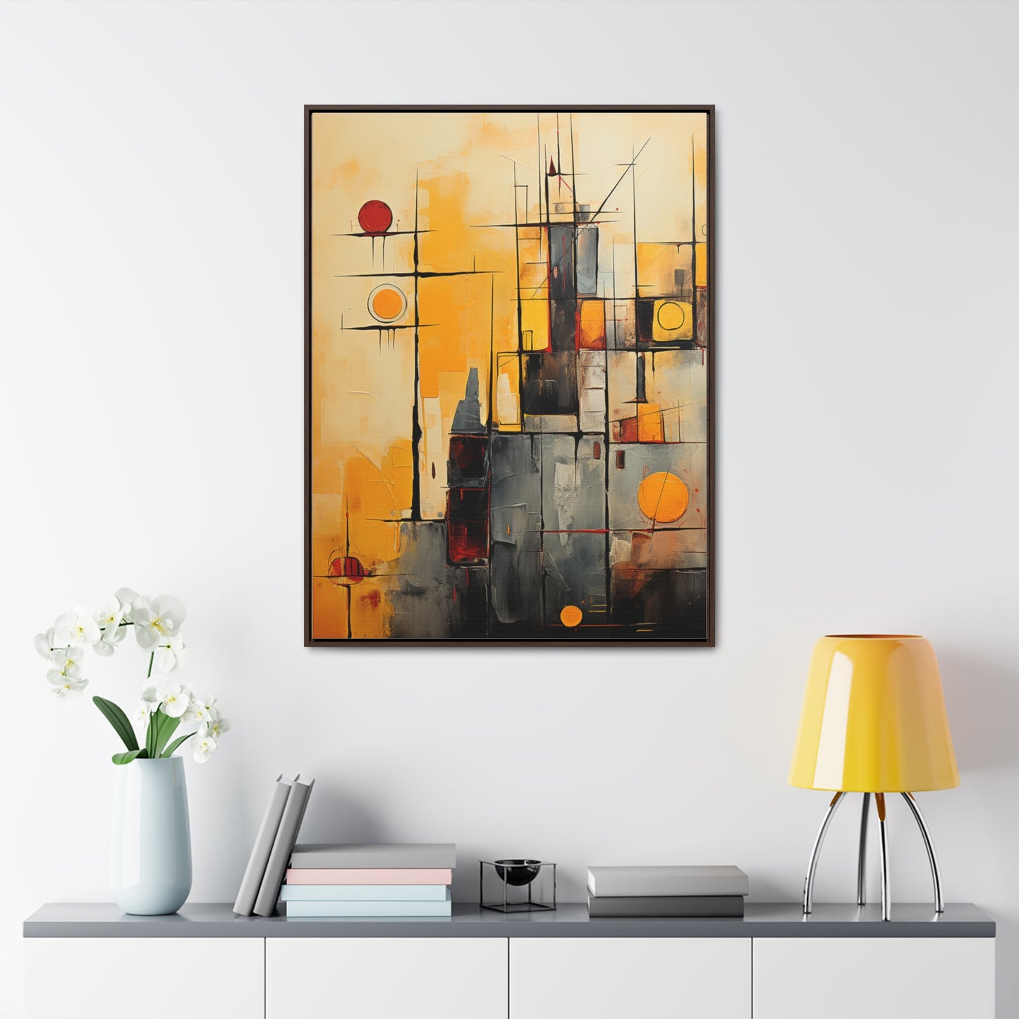 "Neighborhood" Gallery Canvas Wraps, Vertical Frame