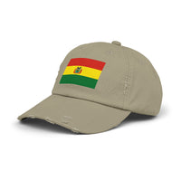 Bolivian unisex distressed cap