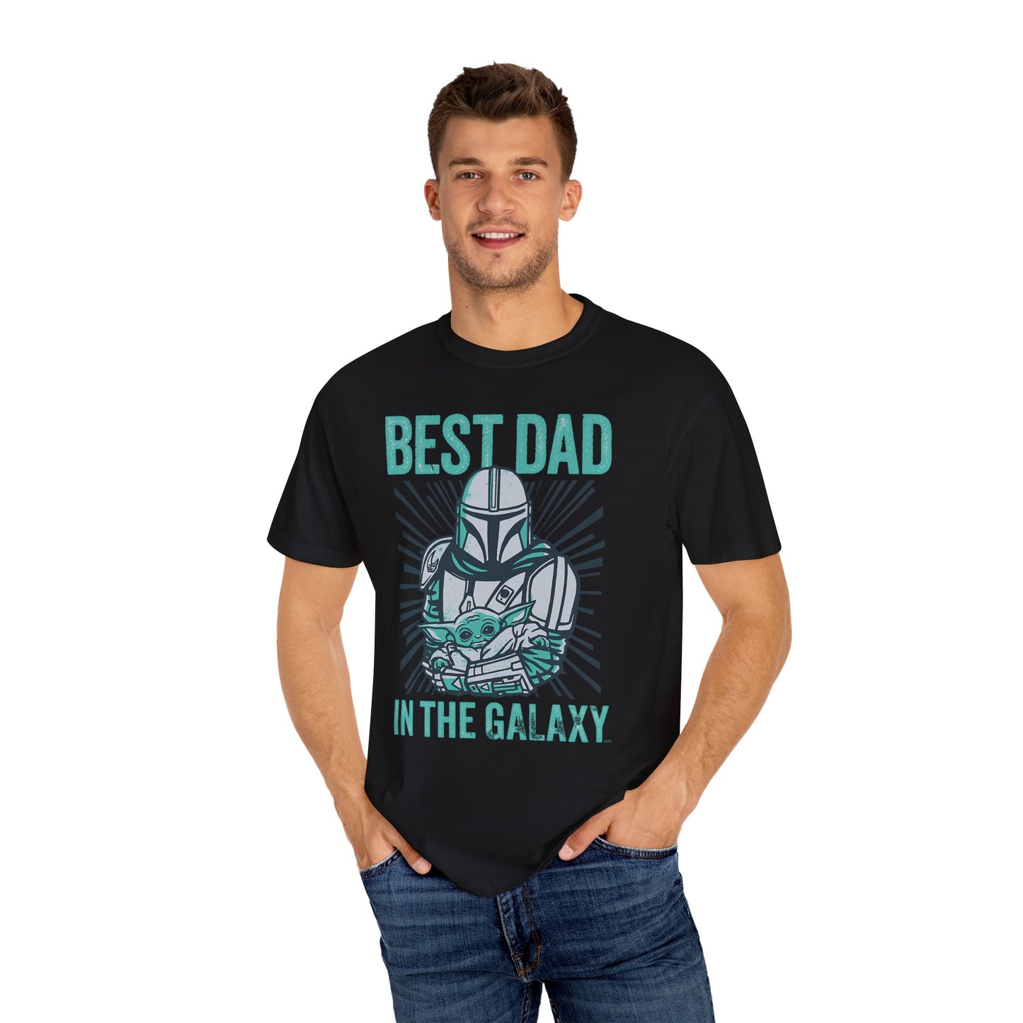 Galactic Dad T-Shirt | Best Dad in the Galaxy | Star Wars Inspired Tee, Gift for Dads, Unisex Shirt, Father's Day Apparel