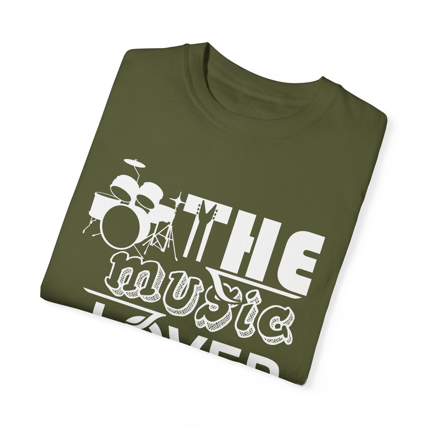 (Music)Unisex Garment-Dyed T-shirt