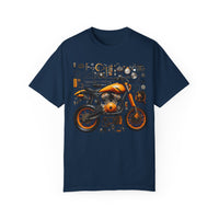 Artistic touch (Motorbike) Unisex Garment-Dyed T-shirt