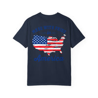 American Patriot Unisex Garment-Dyed T-shirt 1