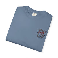 World's Best Dad T-Shirt | Unisex Garment-Dyed Tee, Perfect Father's Day Gift, Dad Appreciation Day, Casual Family Outing Wear, Dad T-Shirts