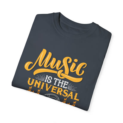 (Music)Unisex Garment-Dyed T-shirt