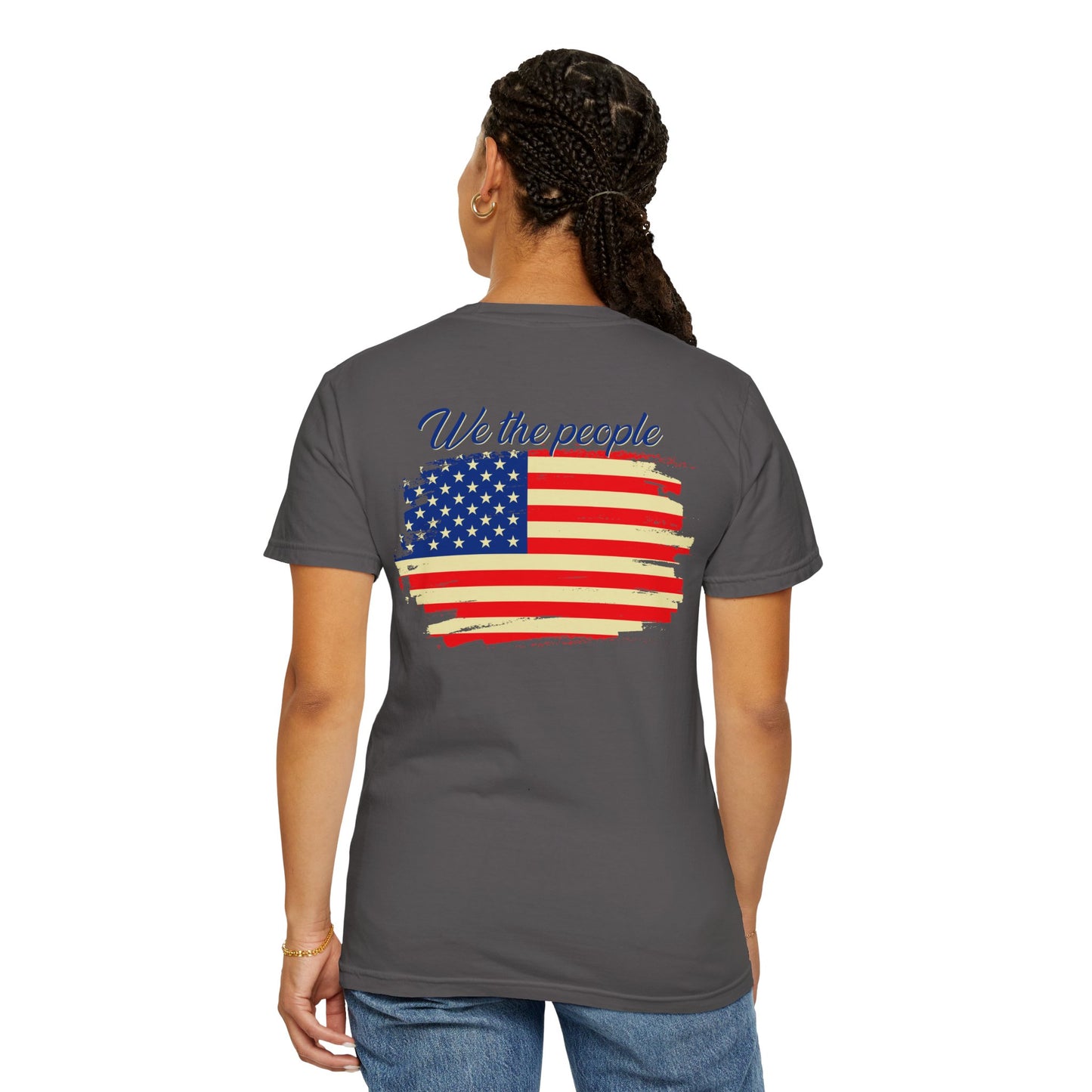 American Patriot Unisex Garment-Dyed T-shirt 12