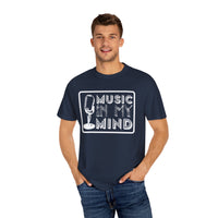 (Music)Unisex Garment-Dyed T-shirt