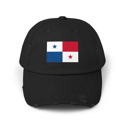 Panama Flag Distressed Cap, Unisex Casual Hat, Outdoor Gear, Gift for Travelers, Summer Accessory, Sports Cap