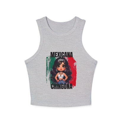 Tank Top Mexican Girl Graphic Print