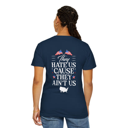American Patriot Unisex Garment-Dyed T-shirt 11