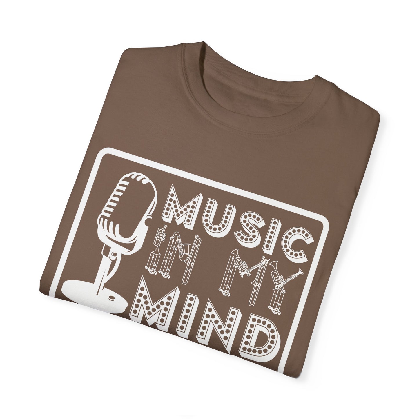(Music)Unisex Garment-Dyed T-shirt