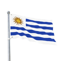 Uruguay Double Sided Flag for Outdoor Decor, Sports, Celebrations, Gift for Travelers, Independence Day Decoration