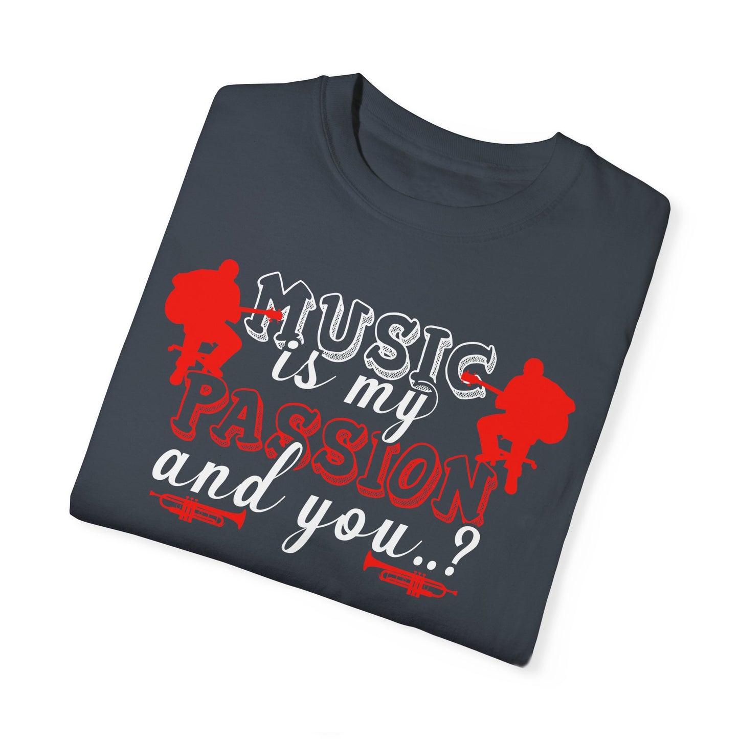 (Music)Unisex Garment-Dyed T-shirt