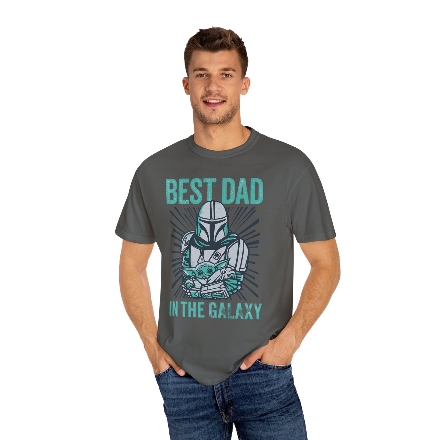 Galactic Dad T-Shirt | Best Dad in the Galaxy | Star Wars Inspired Tee, Gift for Dads, Unisex Shirt, Father's Day Apparel
