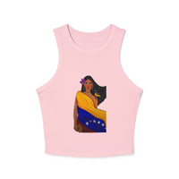 Venezuelan Pride Racer Tank Top for Women - Vibrant Design