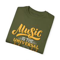 (Music)Unisex Garment-Dyed T-shirt