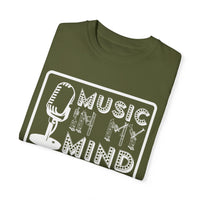 (Music)Unisex Garment-Dyed T-shirt