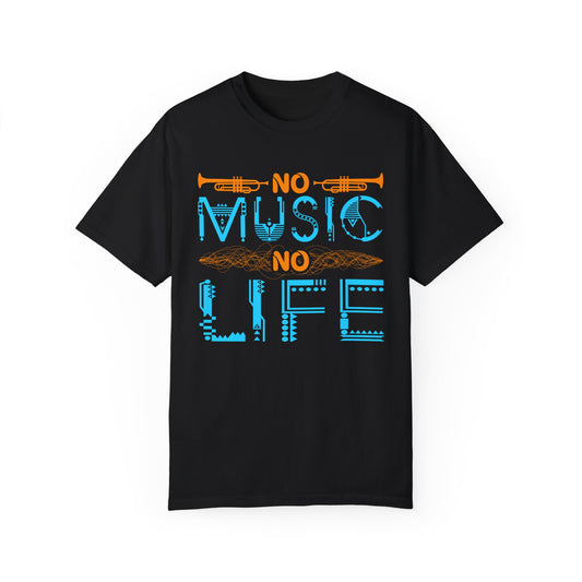 (Music)Unisex Garment-Dyed T-shirt