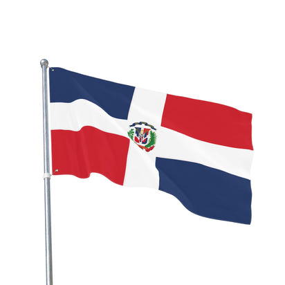 Dominican Republic Double Sided Flag, Outdoor Decoration, Summer BBQ, National Pride, Home & Garden, Sports Events, Gifts