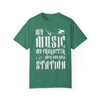(Music)Unisex Garment-Dyed T-shirt
