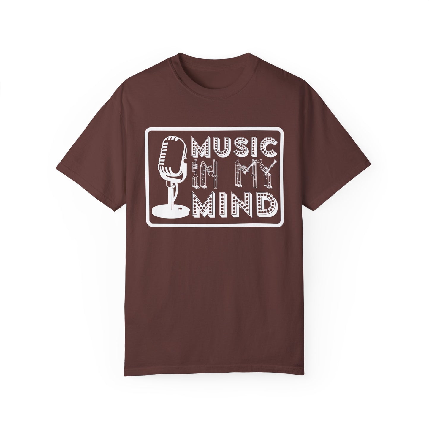 (Music)Unisex Garment-Dyed T-shirt