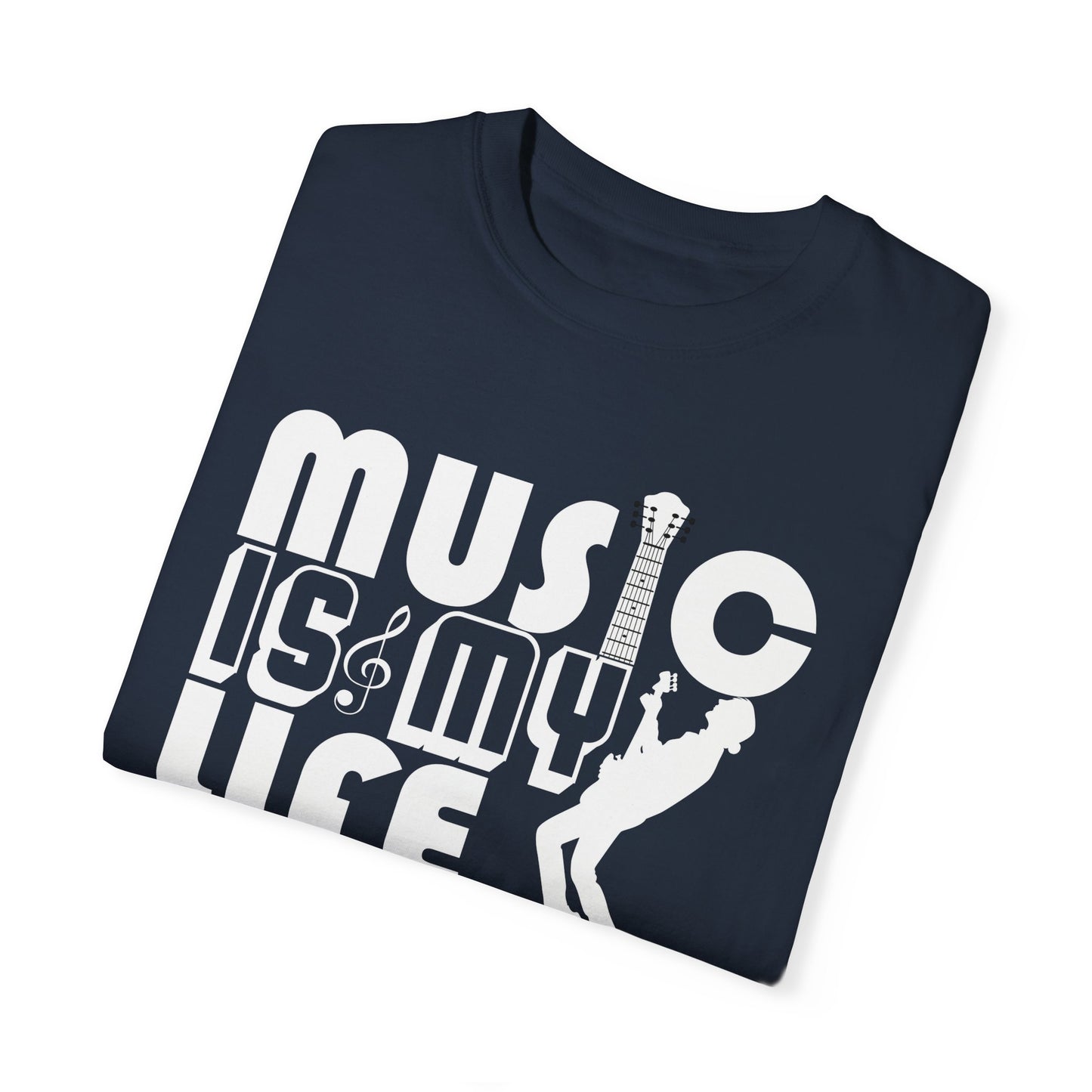 (Music)Unisex Garment-Dyed T-shirt
