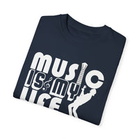 (Music)Unisex Garment-Dyed T-shirt