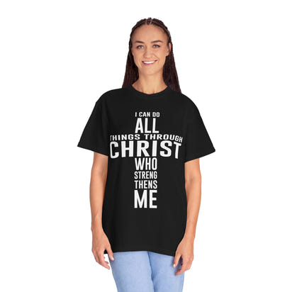 Cristian Unisex Garment-Dyed T-shirt