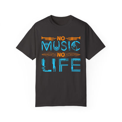 (Music)Unisex Garment-Dyed T-shirt