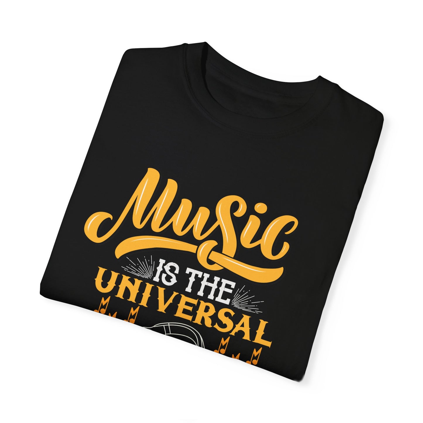 (Music)Unisex Garment-Dyed T-shirt