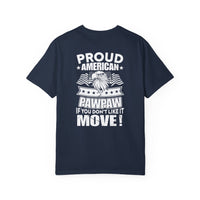 American Patriot Unisex Garment-Dyed T-shirt 7