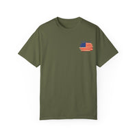 American Patriot Unisex Garment-Dyed T-shirt 1