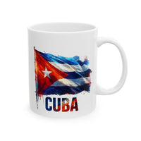 Cuban Culture Ceramic Mug - Colorful Design for Coffee Lovers