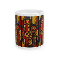 Mugs artistic touch ceramic mugs 11oz