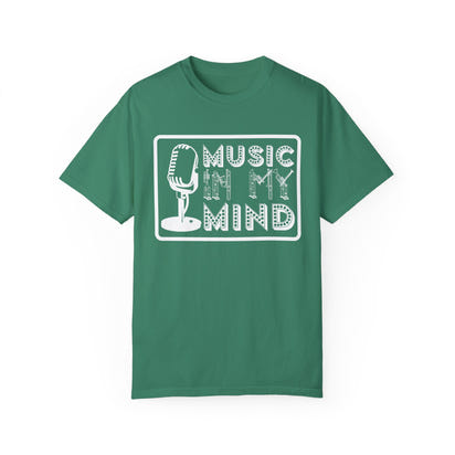 (Music)Unisex Garment-Dyed T-shirt