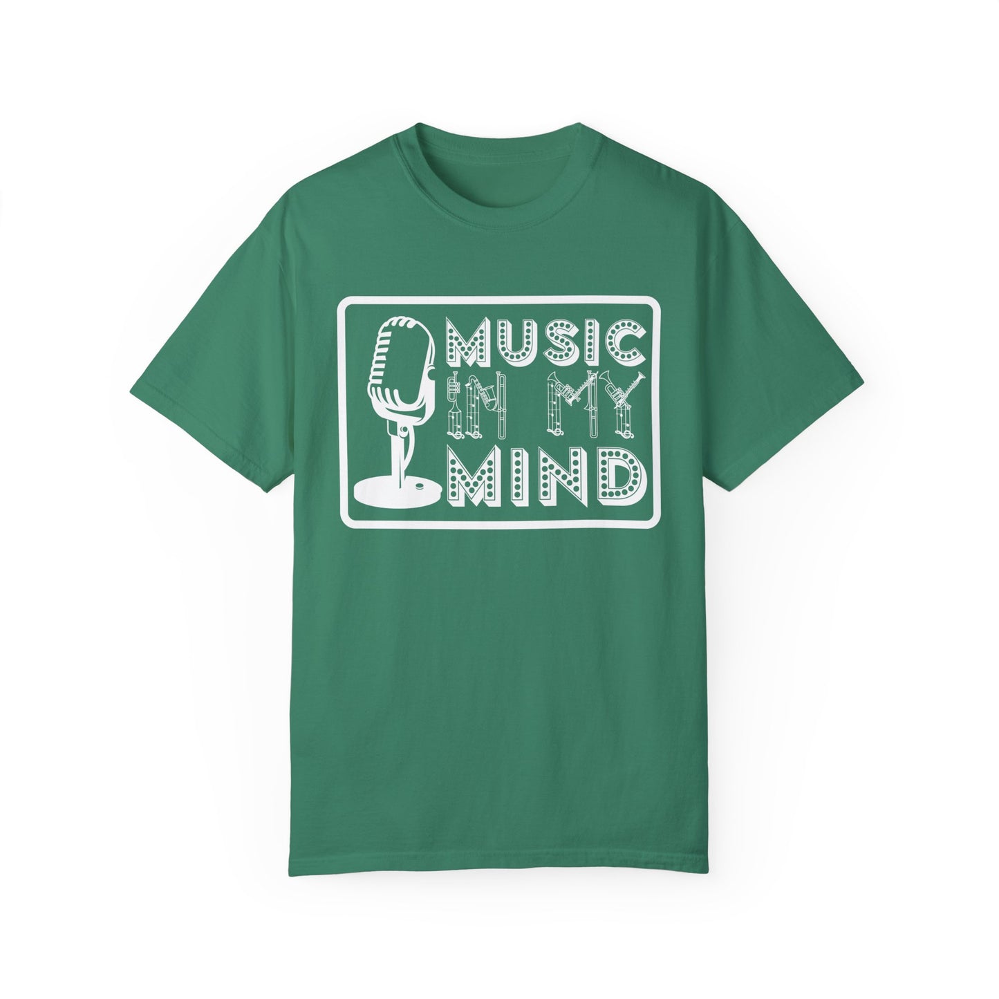 (Music)Unisex Garment-Dyed T-shirt
