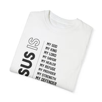 Cristian Unisex Garment-Dyed T-shirt