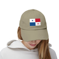 Panama Flag Distressed Cap, Unisex Casual Hat, Outdoor Gear, Gift for Travelers, Summer Accessory, Sports Cap