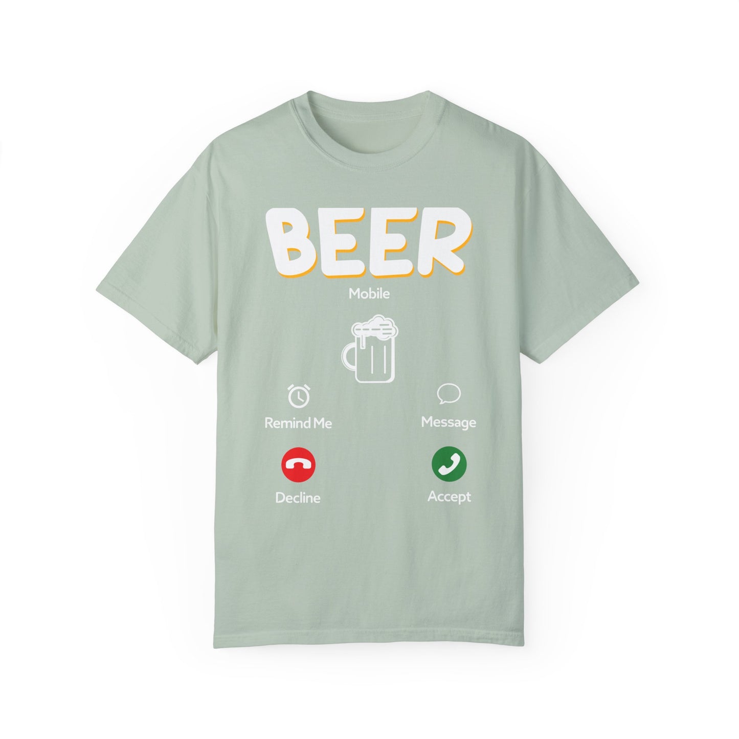 Alcohol Unisex Garment-Dyed T-shirt