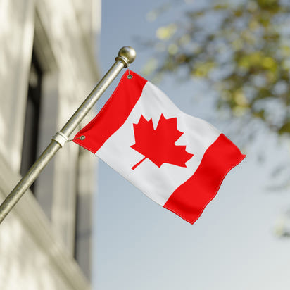 Canada Double Sided Flag for Home Decor, Camping, Parades, Canada Day, Outdoor Parties, Gift for Canadians