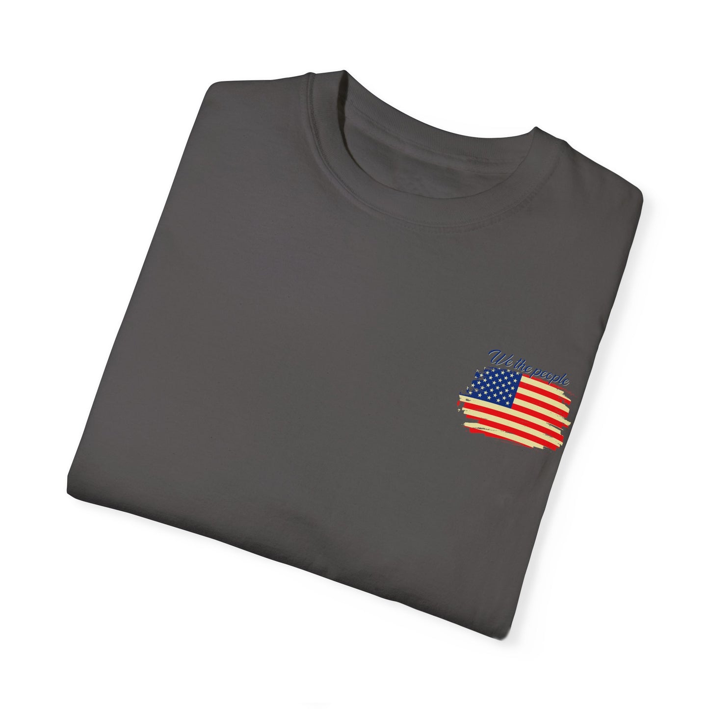 American Patriot Unisex Garment-Dyed T-shirt 2