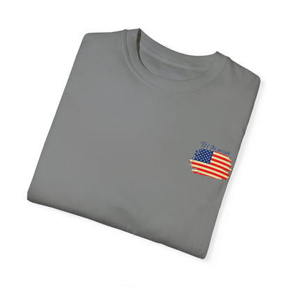 American Patriot Unisex Garment-Dyed T-shirt 3