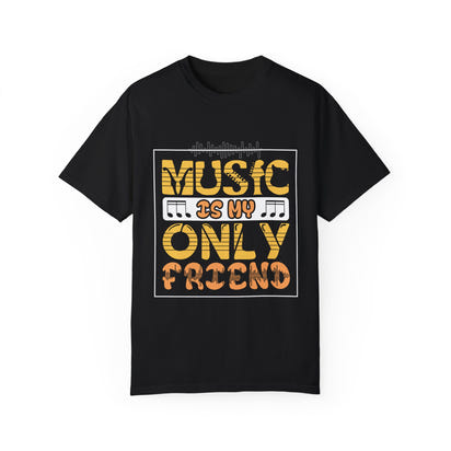 (Music)Unisex Garment-Dyed T-shirt