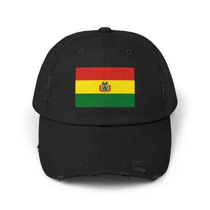 Bolivian unisex distressed cap