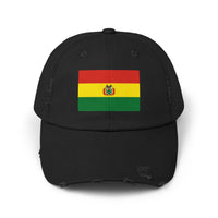 Bolivian unisex distressed cap