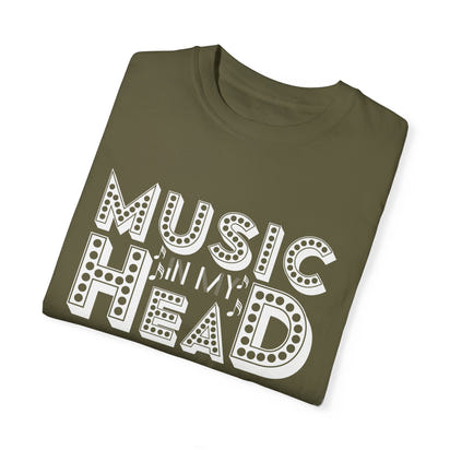 (Music)Unisex Garment-Dyed T-shirt