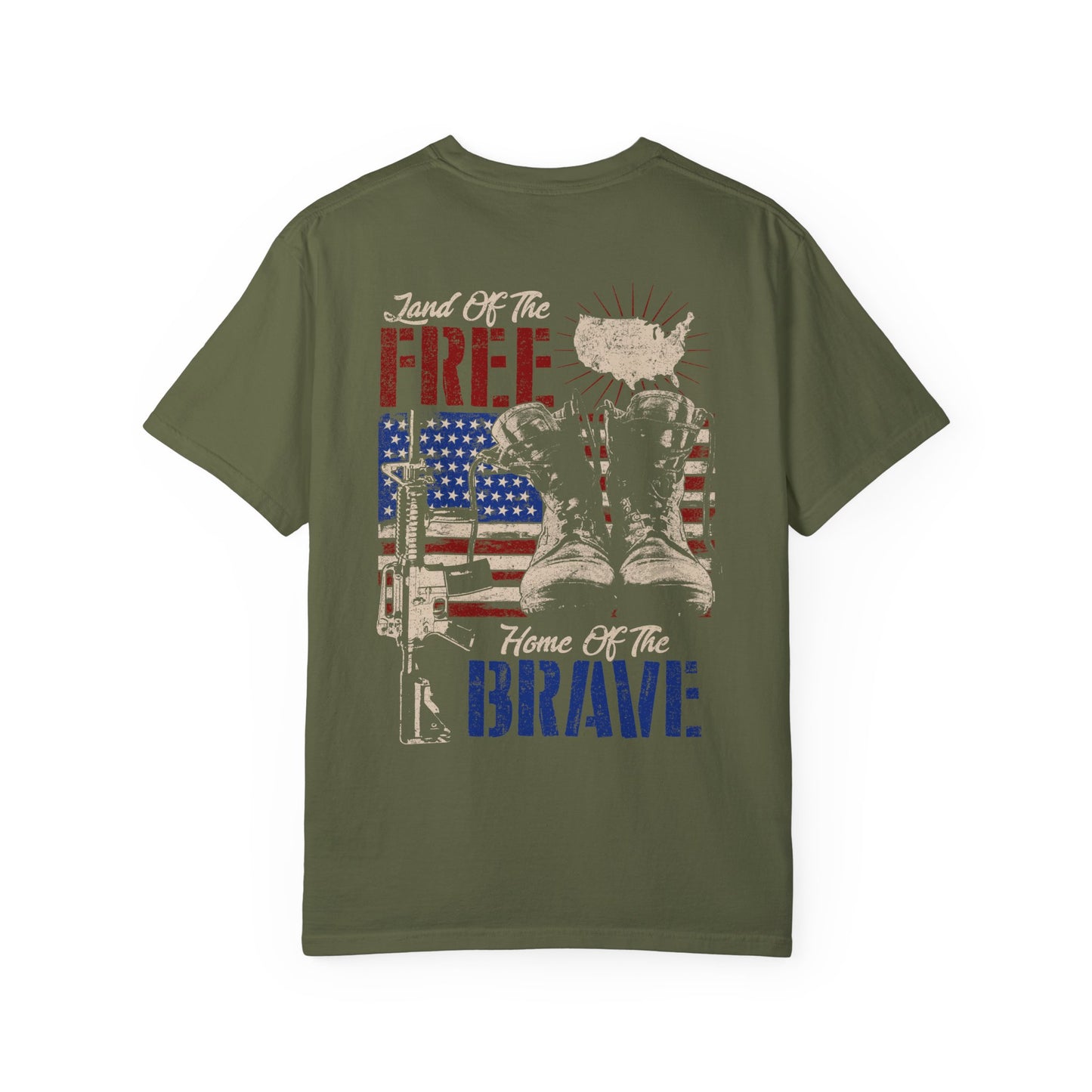 Military Unisex Garment-Dyed T-shirt