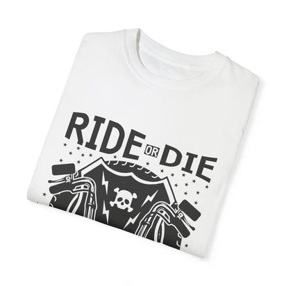 (Motorbike) Unisex Garment-Dyed T-shirt