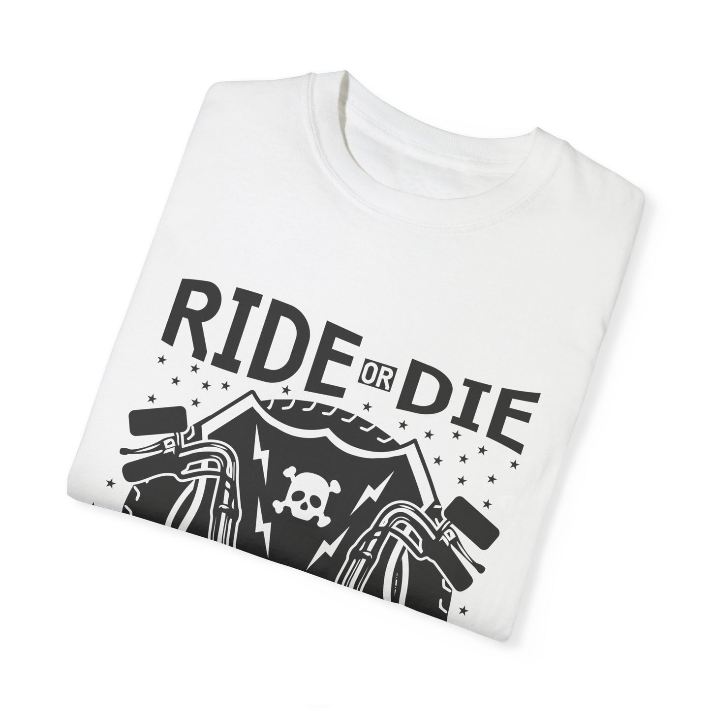 (Motorbike) Unisex Garment-Dyed T-shirt