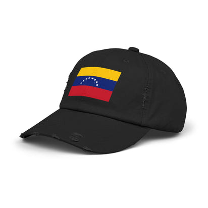 Venezuela Flag Distressed Cap, Casual Hat, Unisex Vintage Cap, Patriotic Accessories, Summer Fashion, Gift for Travelers